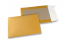 Papprückwandtaschen farbig - Gold, 162 x 229 mm | Briefumschlaegebestellen.at