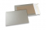 Papprückwandtaschen farbig - Silber, 162 x 229 mm | Briefumschlaegebestellen.at