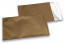 Bronzene Folienkuverts matt metallic farbig - 114 x 162 mm | Briefumschlaegebestellen.at