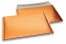 Luftpolstertaschen metallic umweltfreundlich - Orange 235 x 325 mm | Briefumschlaegebestellen.at
