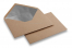 Kuverts aus Kraftpapier mit Innenfutter - 114 x 162 mm (C 6) Silber | Briefumschlaegebestellen.at