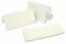 Karten aus Büttenpapier - 100 x 210 mm, Einzel- oder Doppelkarten, an der kurzen und langen Seite gefaltet | Briefumschlaegebestellen.at