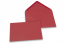 Farbige Kuverts  für Glückwunschkarten  - Dunkelrot, 114 x 162 mm | Briefumschlaegebestellen.at
