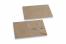 Kartonverpackung mit Kordelverschluss - 114 x 162 mm, braun-kraft | Briefumschlaegebestellen.at