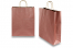 Tragetaschen aus Papier mit gedrehten Papierkordeln - rot metallic, 320 x 120 x 410 mm, 100 Gramm | Briefumschlaegebestellen.at