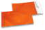 Orange Folienkuverts matt metallic farbig - 114 x 162 mm | Briefumschlaegebestellen.at