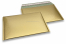 Luftpolstertaschen matt metallic umweltfreundlich - Gold 235 x 325 mm | Briefumschlaegebestellen.at