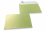 Limone Kuverts mit Perlmutteffekt - 162 x 229 mm | Briefumschlaegebestellen.at