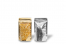 Metallic transparente Standbodenbeutel - Gold metallic, 110 x 185 x 70 mm - 250 ml | Briefumschlaegebestellen.at