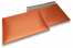 Luftpolstertaschen matt metallic umweltfreundlich - Orange 320 x 425 mm | Briefumschlaegebestellen.at