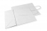 Tragetaschen aus Papier mit gedrehten Papierkordeln - weiß, 320 x 140 x 420 mm, 100 Gramm | Briefumschlaegebestellen.at