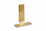 Blockbodenbeutel farbig - Gold 55 x 30 x 175 mm, 50 Gramm | Briefumschlaegebestellen.at