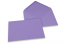 Farbige Kuverts  für Glückwunschkarten - Lila, 162 x 229 mm | Briefumschlaegebestellen.at