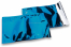Blaue Metallic Folienkuverts - 162 x 229 mm | Briefumschlaegebestellen.at