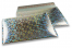 Luftpolstertaschen metallic umweltfreundlich - Silber Holographisch 235 x 325 mm | Briefumschlaegebestellen.at