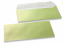 Limone Kuverts mit Perlmutteffekt - 110 x 220 mm | Briefumschlaegebestellen.at