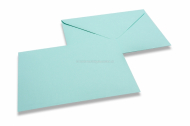 Farbige Kuverts für Geburtskarten, babyblau, 110x110-150x150 | Briefumschlaegebestellen.at