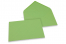 Farbige Kuverts  für Glückwunschkarten - Hellgrün, 162 x 229 mm | Briefumschlaegebestellen.at