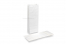 Blockbodenbeutel aus Kraftpapier Weiß - 105 x 65 x 298 mm ohne Fenster, 500 ml | Briefumschlaegebestellen.at
