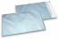 Eisblaue Folienkuverts matt metallic farbig - 180 x 250 mm | Briefumschlaegebestellen.at
