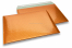 Luftpolstertaschen metallic umweltfreundlich - Orange 320 x 425 mm | Briefumschlaegebestellen.at