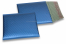 Luftpolstertaschen matt metallic umweltfreundlich - Dunkelblau 165 x 165 mm | Briefumschlaegebestellen.at