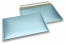 Luftpolstertaschen matt metallic umweltfreundlich - Eisblau 235 x 325 mm | Briefumschlaegebestellen.at