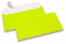 Neon Kuverts - Gelb, ohne Fenster | Briefumschlaegebestellen.at