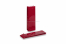 Blockbodenbeutel farbig - Rot 55 x 30 x 175 mm, 50 Gramm | Briefumschlaegebestellen.at
