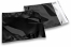 Schwarze Metallic Folienkuverts - 165 x 165 mm | Briefumschlaegebestellen.at