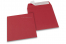 Farbige Kuverts Papier - Dunkelrot, 160 x 160 mm | Briefumschlaegebestellen.at