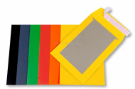 Papprückwandtaschen farbig | Briefumschlaegebestellen.at