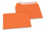 Farbige Kuverts Papier - Orange, 114 x 162 mm | Briefumschlaegebestellen.at