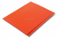 Orange-Rot, nummeriert von 1 bis 6 | Briefumschlaegebestellen.at