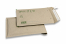 Braune Graspapier Luftpolstertaschen - 175 x 260 mm | Briefumschlaegebestellen.at
