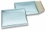 Luftpolstertaschen metallic umweltfreundlich - Eisblau 180 x 250 mm | Briefumschlaegebestellen.at