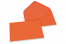 Farbige Kuverts  für Glückwunschkarten - Orange, 125 x 175 mm | Briefumschlaegebestellen.at