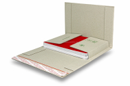 Buchverpackung Variofix aus Graspapier