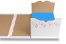 Buchverpackung - legen Sie das Buch in die Verpackung - Weiss | Briefumschlaegebestellen.at