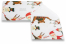 Grußkartenkuverts mit Weihnachtsmotiv - Weiß + Weihnachtsfiguren | Briefumschlaegebestellen.at