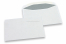 Kuverts Standard weiß, 114 x 162 mm (C6), 80 Gramm, gummiert, Gewicht pro Stück ca. 3 Gr. | Briefumschlaegebestellen.at