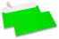Neon Kuverts - Grün, ohne Fenster | Briefumschlaegebestellen.at