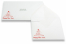 Grußkartenkuverts mit Weihnachtsmotiv - Weiß + Wunsch | Briefumschlaegebestellen.at