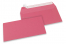 Farbige Kuverts Papier - Rosa, 110 x 220 mm | Briefumschlaegebestellen.at