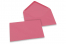 Farbige Kuverts  für Glückwunschkarten - Rosa, 125 x 175 mm | Briefumschlaegebestellen.at