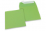 Farbige Kuverts Papier - Apfelgrün, 160 x 160 mm | Briefumschlaegebestellen.at