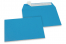 Farbige Kuverts Papier - Meerblau, 114 x 162 mm | Briefumschlaegebestellen.at