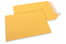 Farbige Kuverts Papier - Goldgelb, 229 x 324 mm | Briefumschlaegebestellen.at