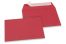 Farbige Kuverts Papier - Rot, 114 x 162 mm | Briefumschlaegebestellen.at