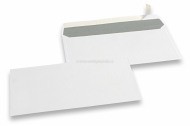 Kuverts Standard weiß, 110 x 220 mm (DL), 80 Gramm, haftklebeverschluß, Gewicht pro Stück ca. 4 Gr. | Briefumschlaegebestellen.at